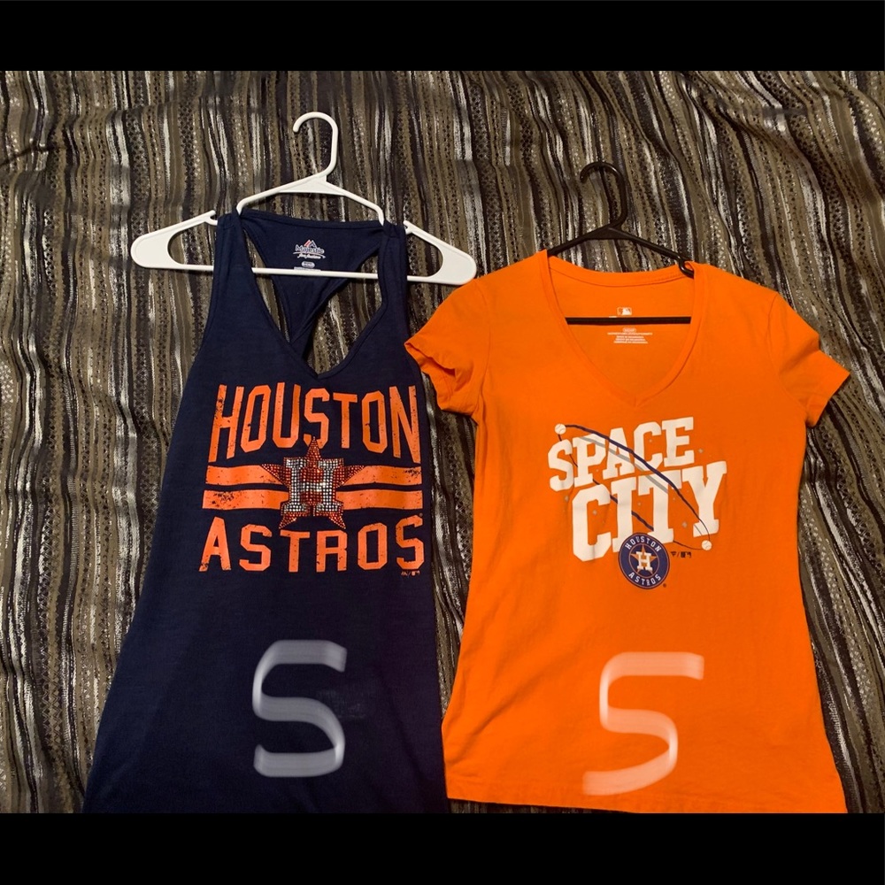 Astros tank and shirt